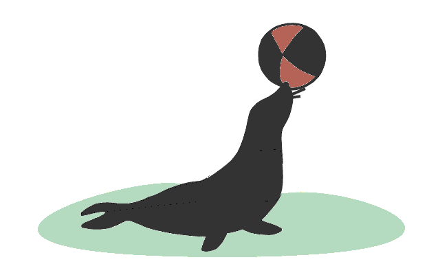 Seal balancing ball